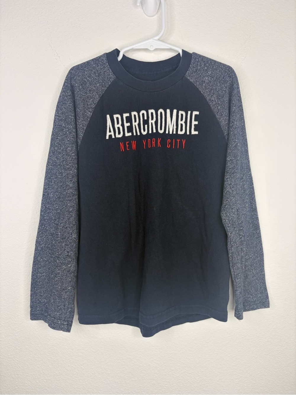 Abercrombie Kids Raglan Baseball Long-Sleeve Shirt
